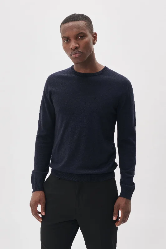 CrewneckartisanMARGRATE MERINO CREW NECK SWEATER