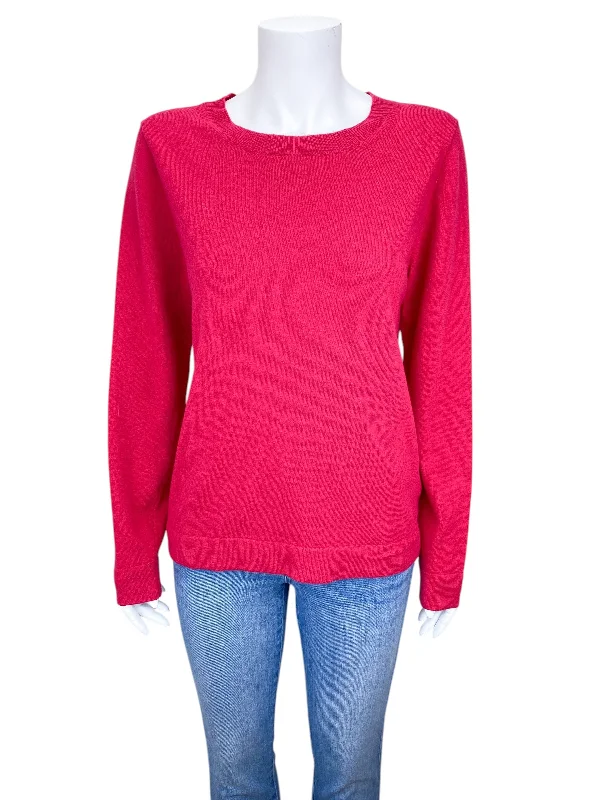 CrewneckenthusiastJ. Crew Factory Women's Teddie Wool Blend Sweater Fuchsia Size M with Tags