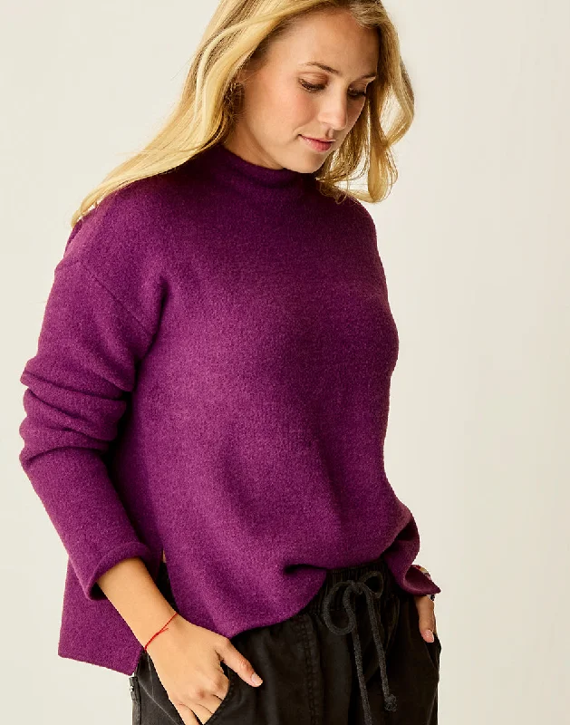 Women's spring topsOlivia Plush Sweater: Nirvana