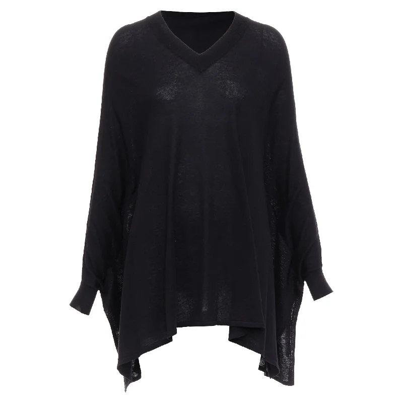 Maison Margiela silk linen batwing pullover sweater