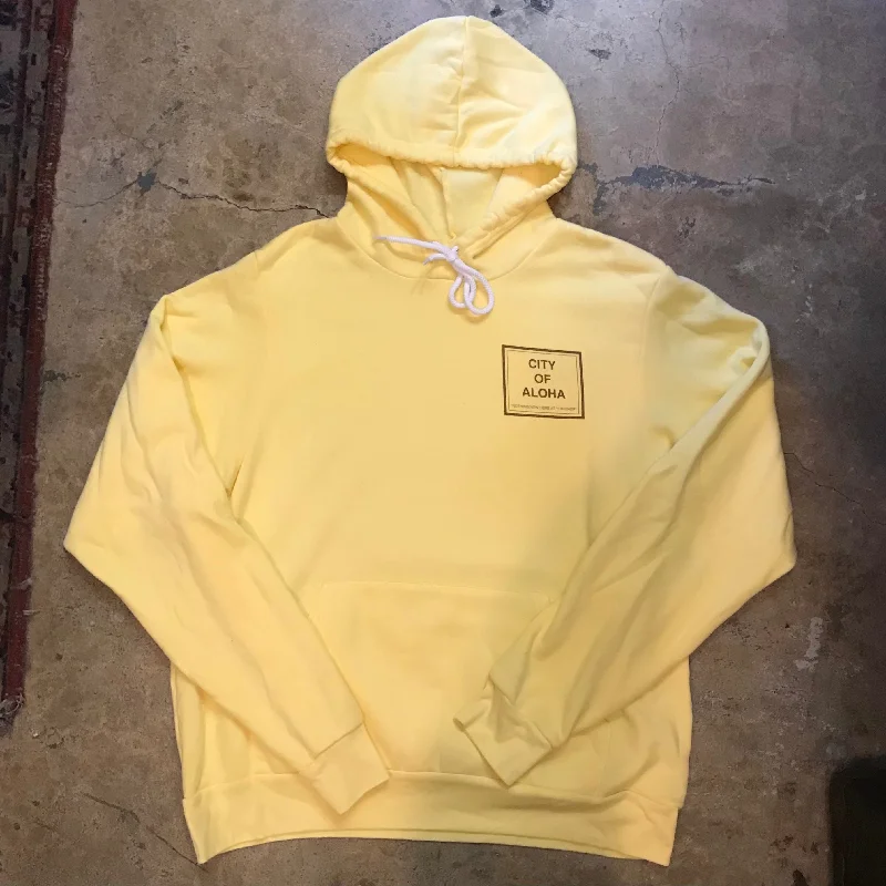 Retro HoodiesCity of Aloha Banana Hoodie