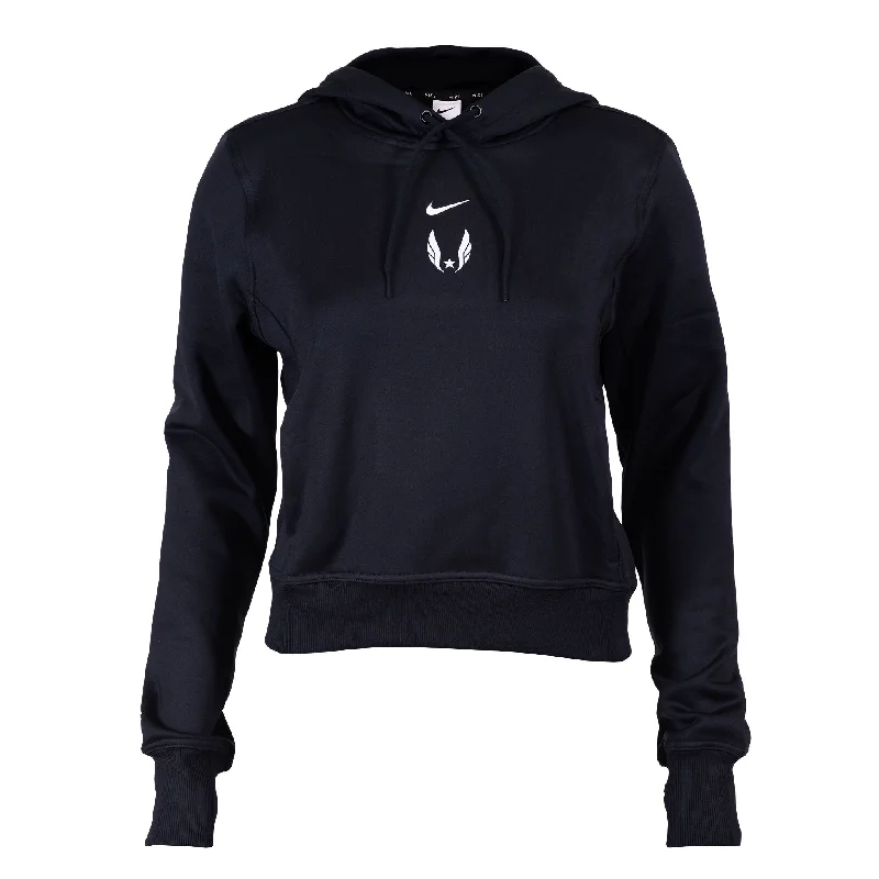 Ruffled SweatshirtsNike USATF Women's Therma-FIT Hoodie