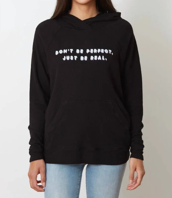 Designer SweatshirtsElvy Hoodie In Don't Be Perfect