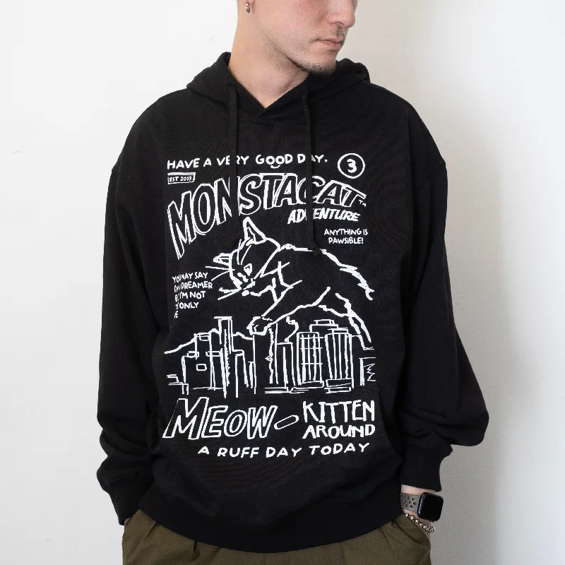 Tasseled Sweatshirts(ZW449) Monstacat Graphic Hoodie