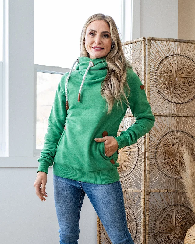 Cropped SweatshirtsNEW! Wanakome Artemis Hoodie - Emerald Green