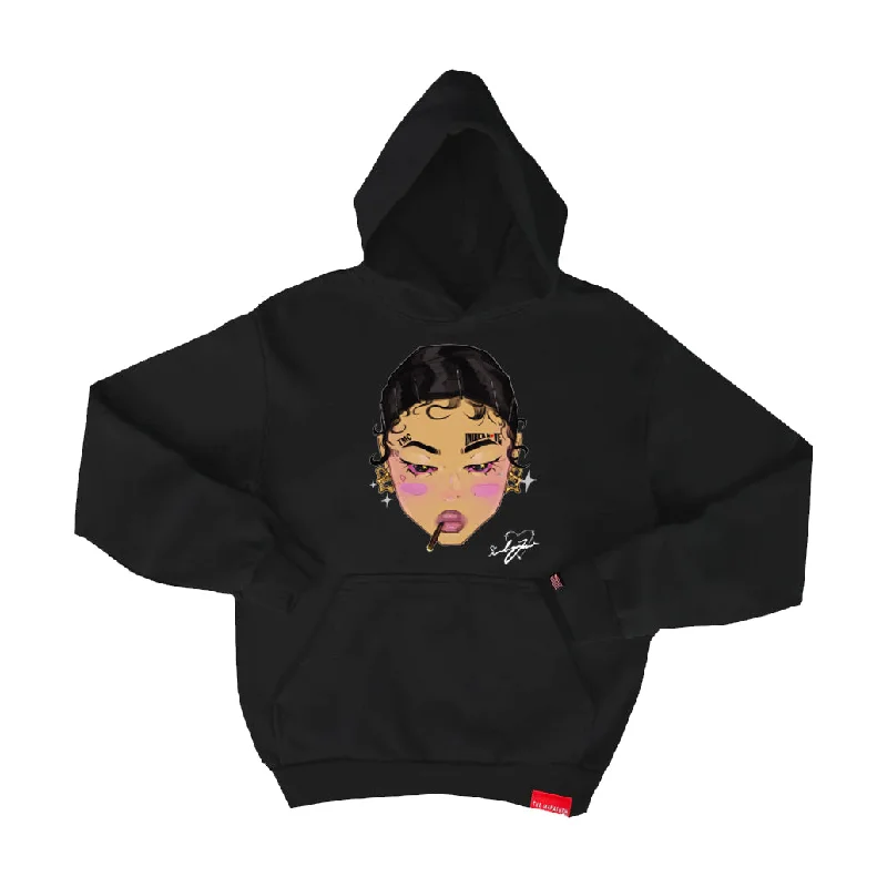 Colorblock HoodiesINDICA LOVE x TMC Hoodie - Black