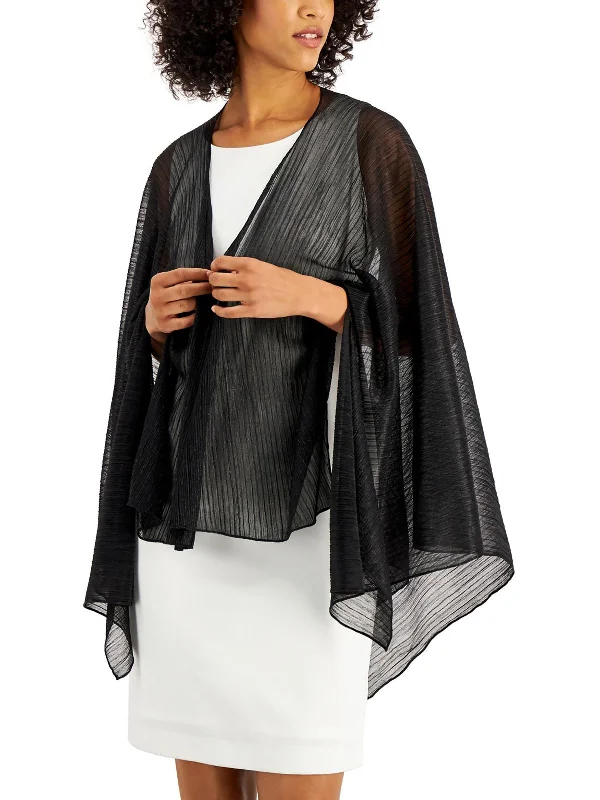 Womens Asymmetric Hem Shawl BlouseHigh-Fashion Shirts