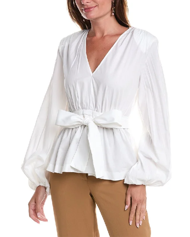 BCBGMAXAZRIA Poplin BlouseStatement Shirts