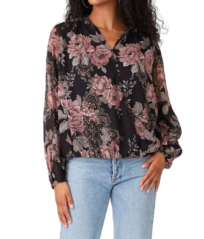 Catia Blouse In BlackLayered Shirts