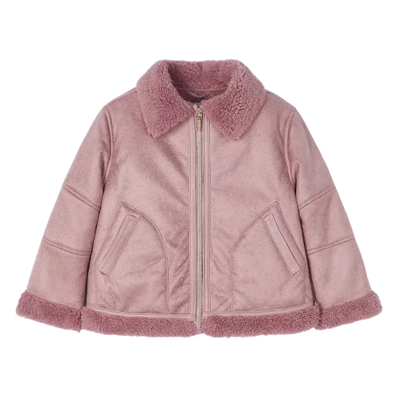 Pink Rose Quilted Flight JacketCorduroy Jackets