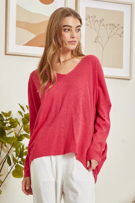 Plus Large women's linen topsBlack Friday Deal - **PLUS ONLY** The Caroline Sweater