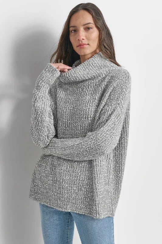 Women's travel topsBOUCLE OVERSIZED SWEATER