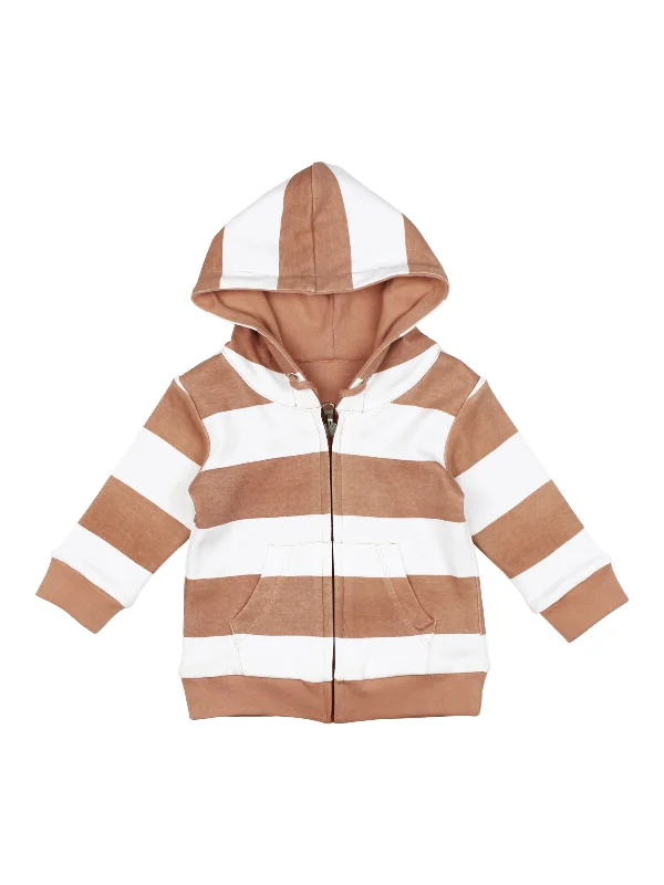 Sheer HoodiesKids' Organic Reversible Hoodie, Adobe