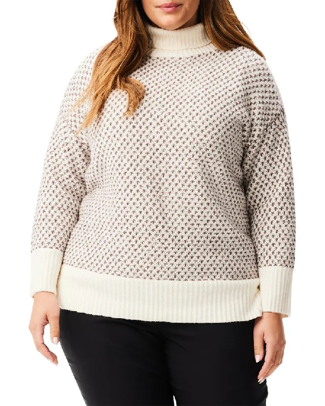 Women's spring topsNIC+ZOE Plus Cozy Spot Sweater