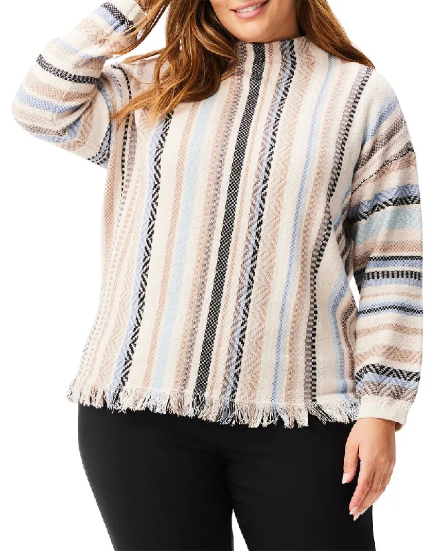 Women's thick topsNIC+ZOE Plus Early Frost Sweater