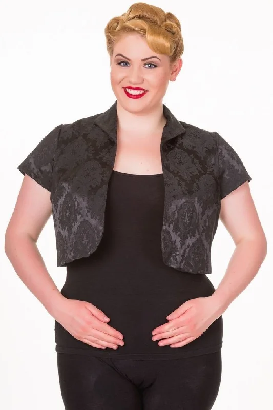 Women's designer topsOff The Night Bolero Plus Sizes