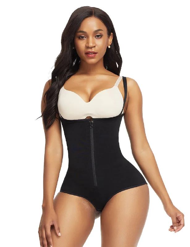 Large women's sun protection topsWomen Plus Size Bodycon Compression Bodysuit